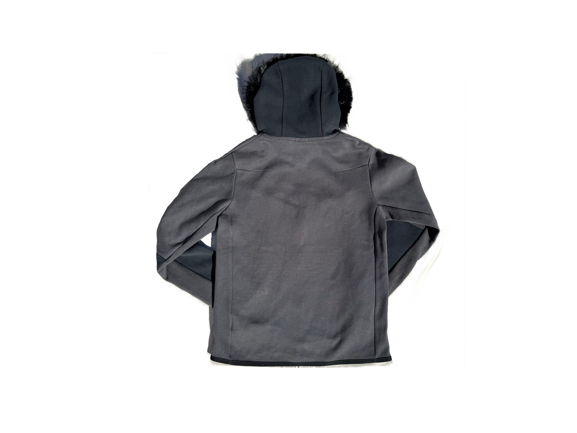NIKE TECH FURRR "BLACK/GREY"