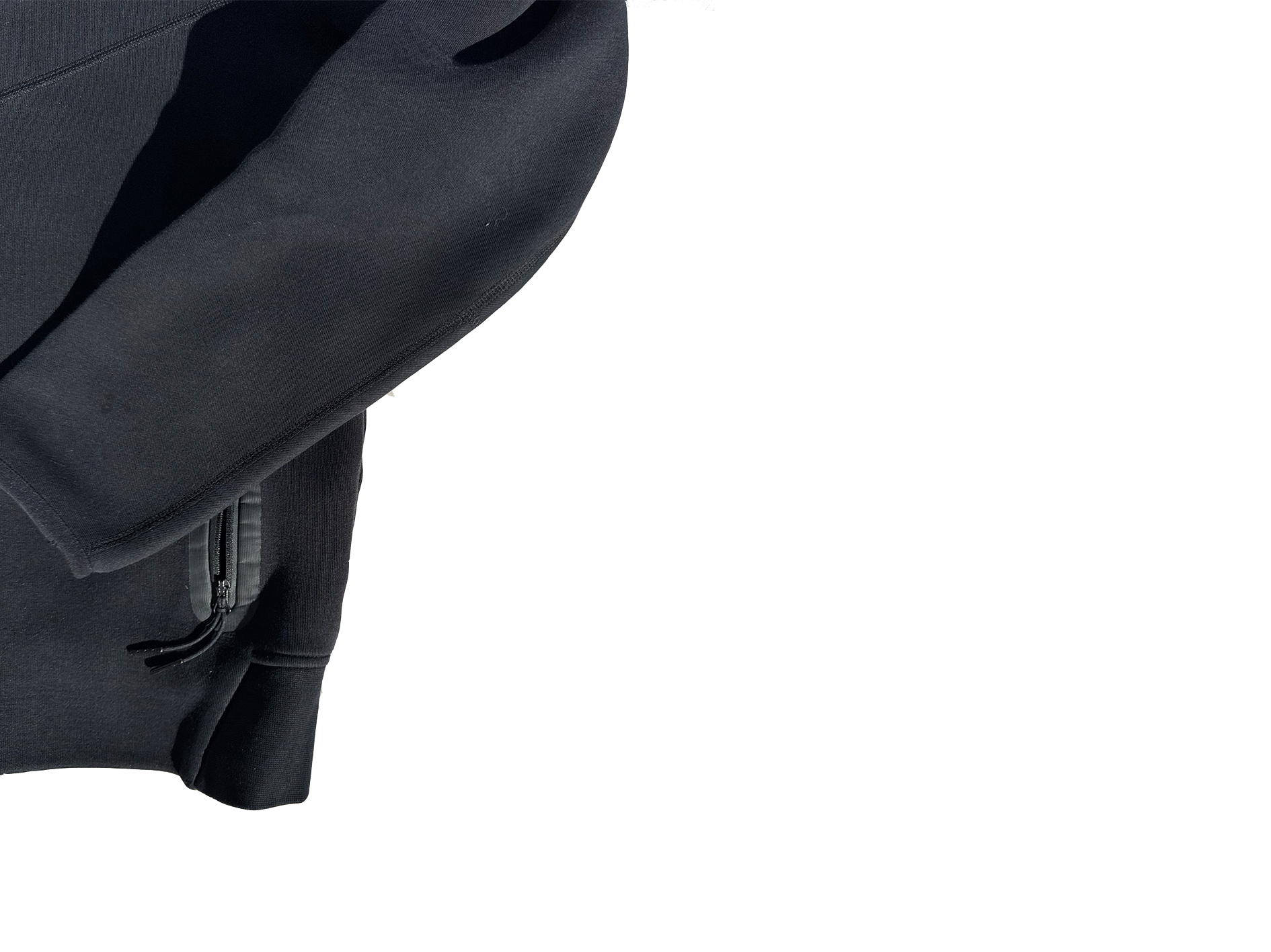 NIKE TECH FURRR "BLACK/WHITE"
