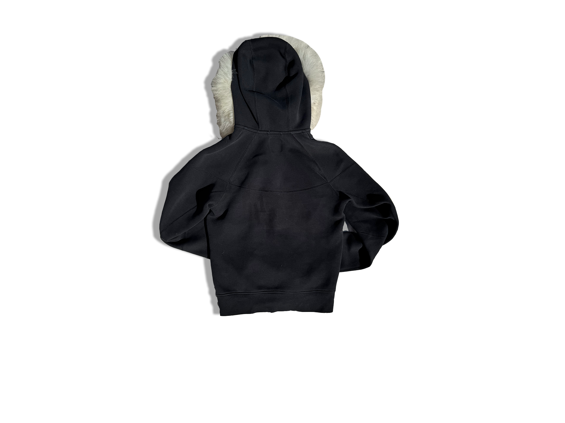 NIKE TECH FURRR "BLACK/WHITE"