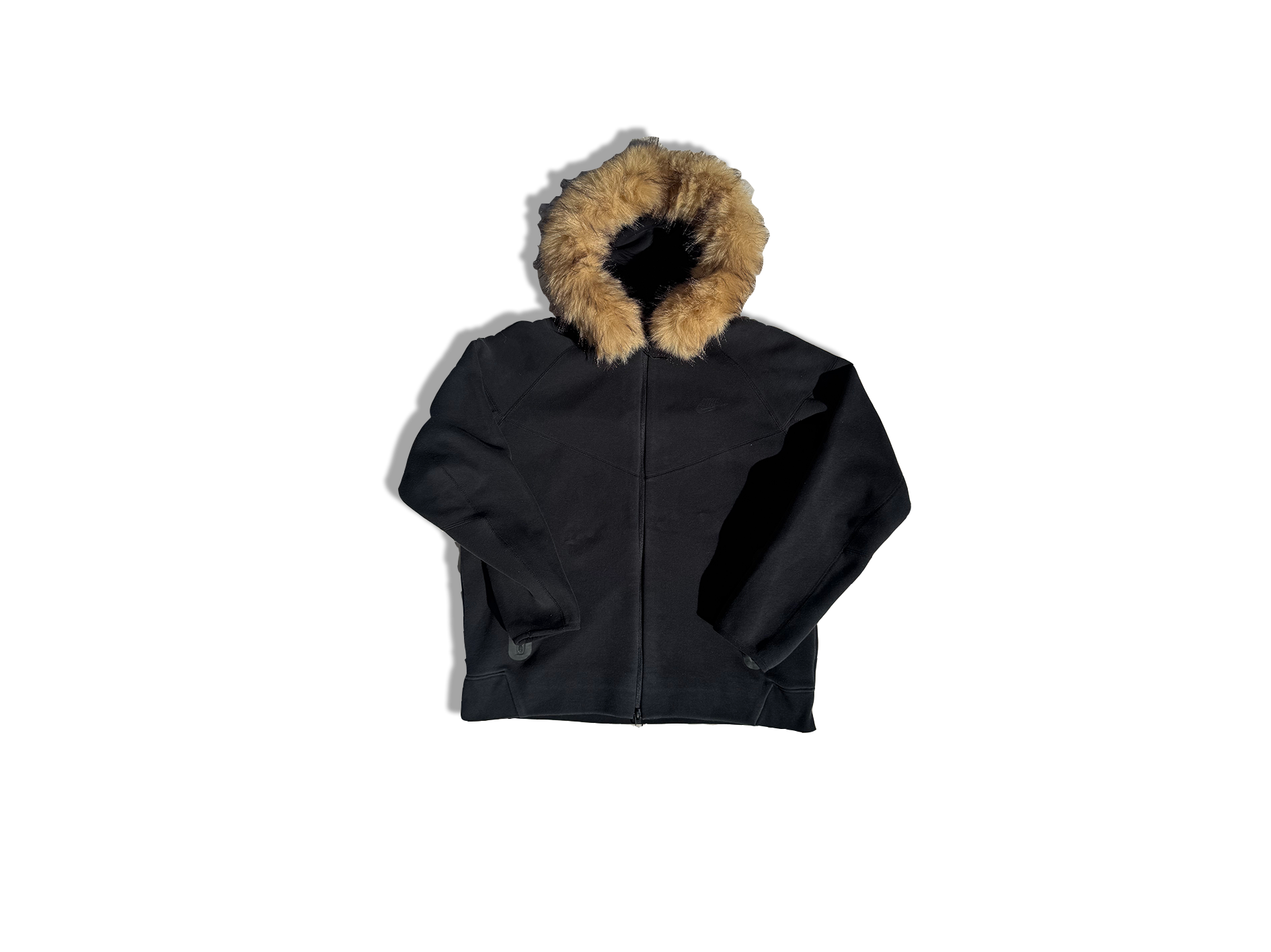 NIKE TECH FURRR "BLACK/BROWN"