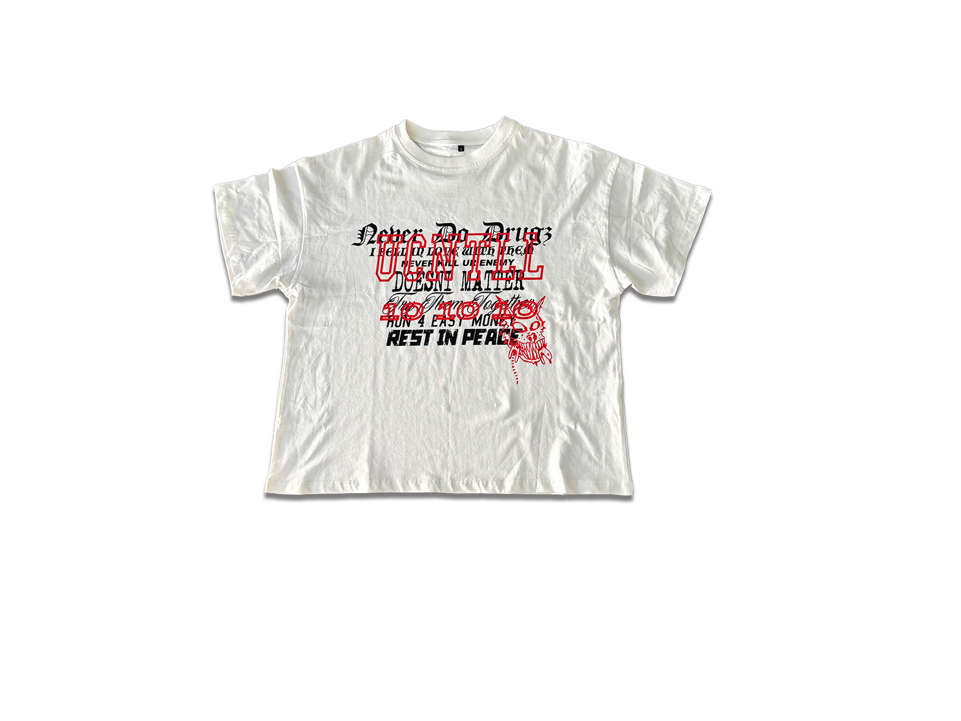 TEE “REST IN P*ACE” BOXY FIT