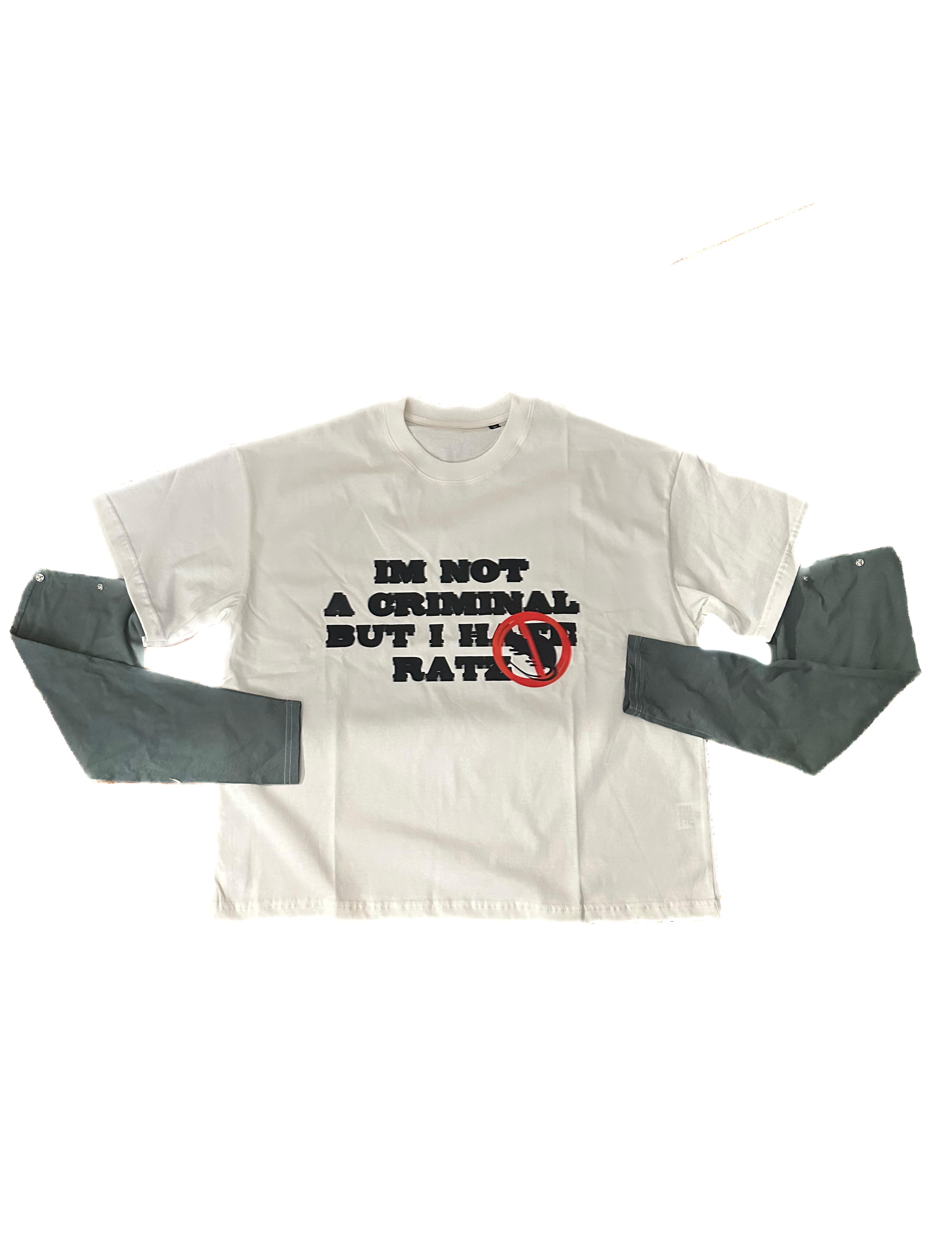 MODULAR TEE BOXY FIT "FUK RATZ"