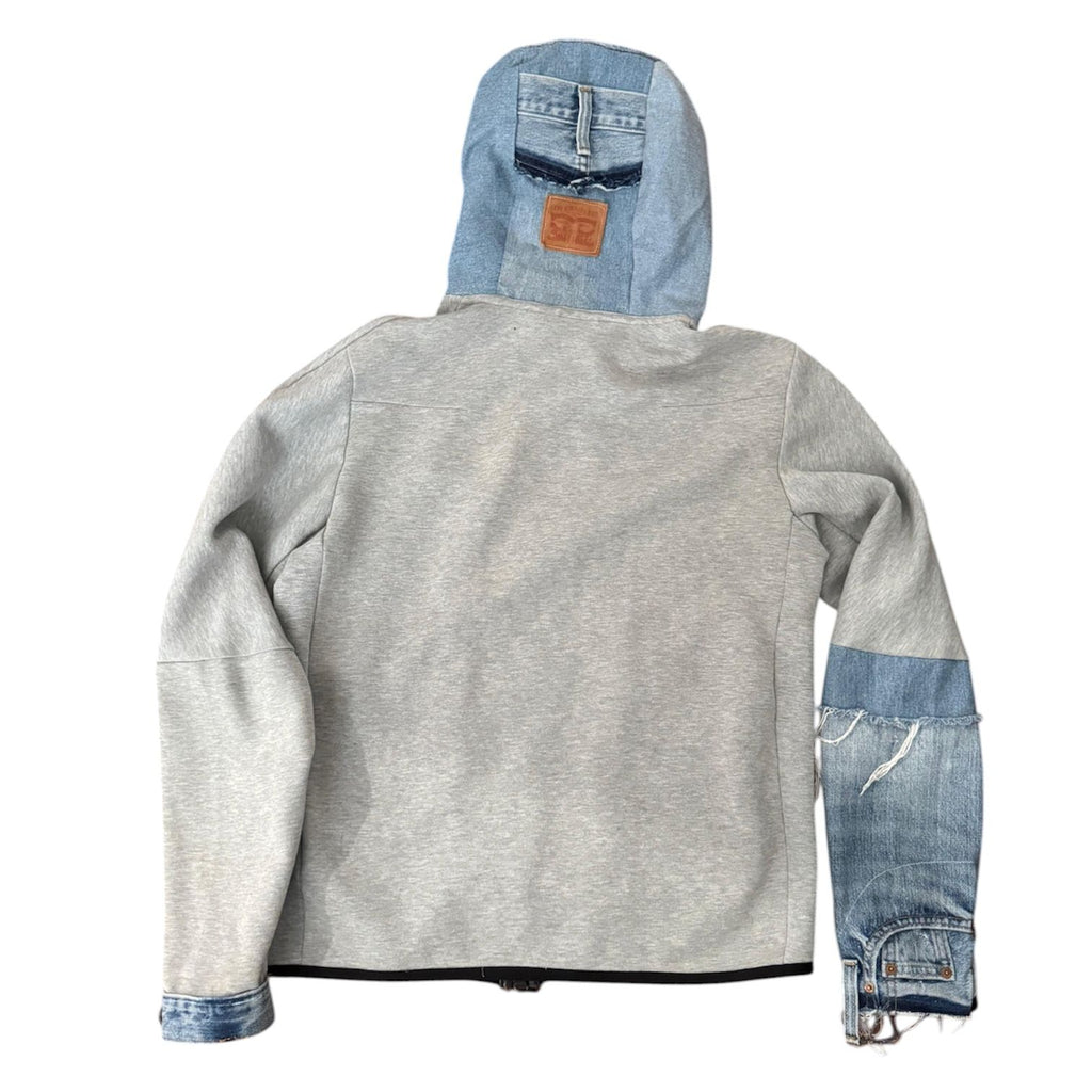 NIKE TECH CUSTOM JEANS GREY/BLUE
