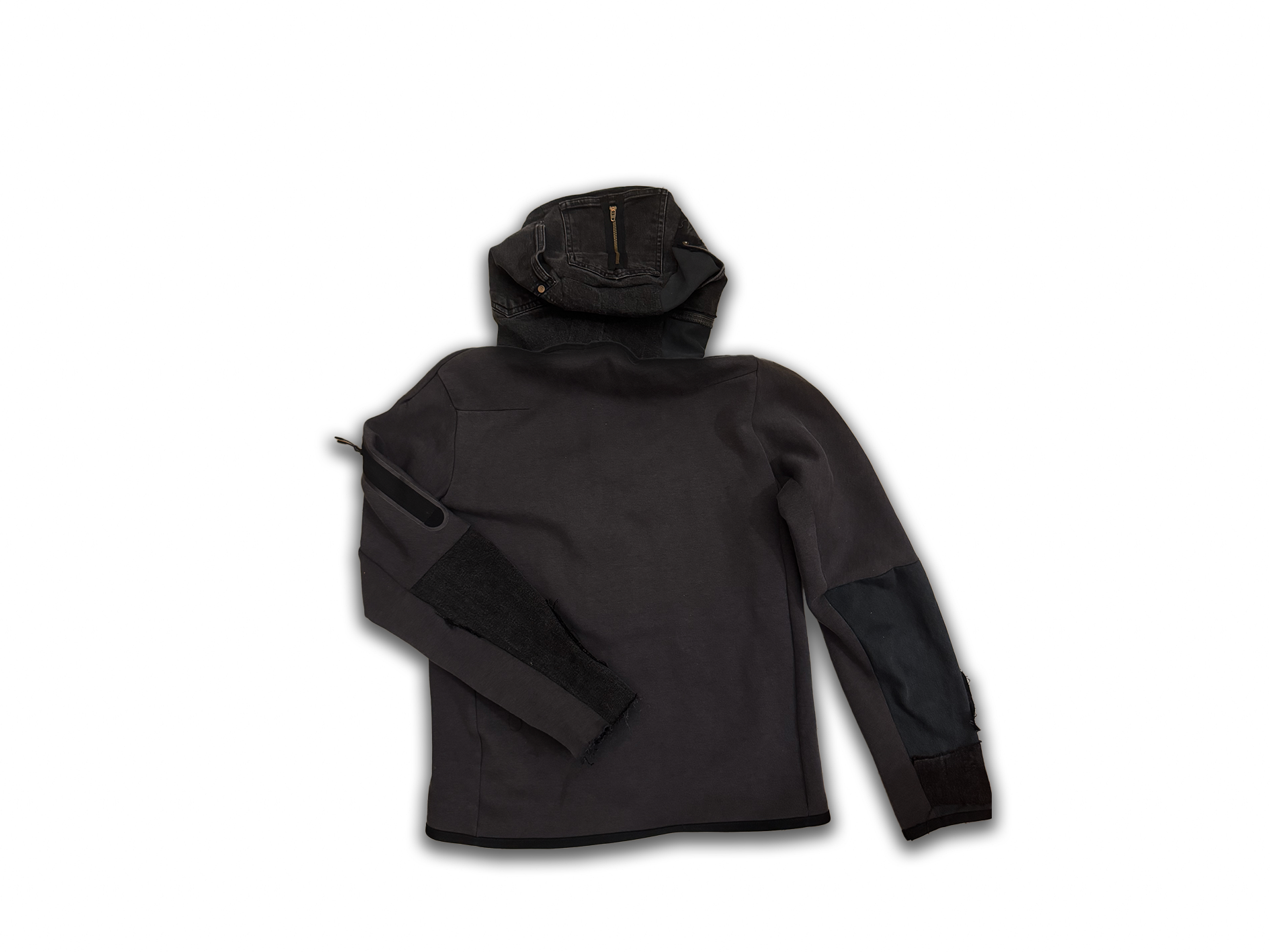 NIKE TECH CUSTOM JEANS BLACK