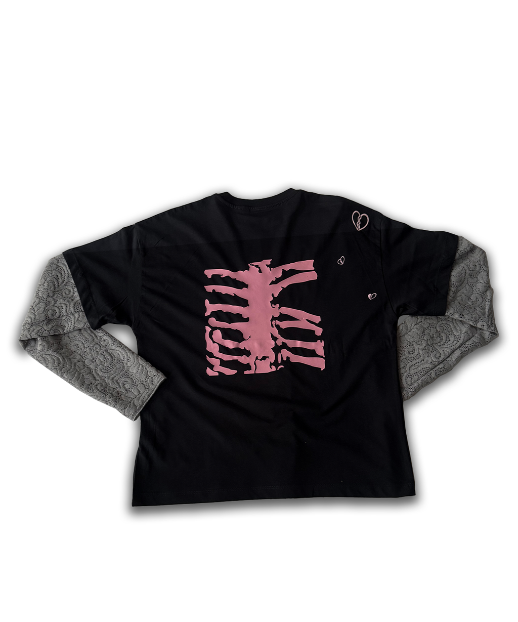 MODULAR TEE “BROKEN BONES” BOXY FIT