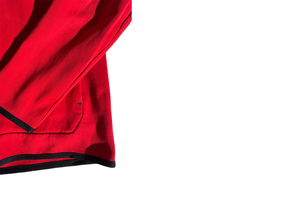NIKE TECH FURRR "RED/WHITE"