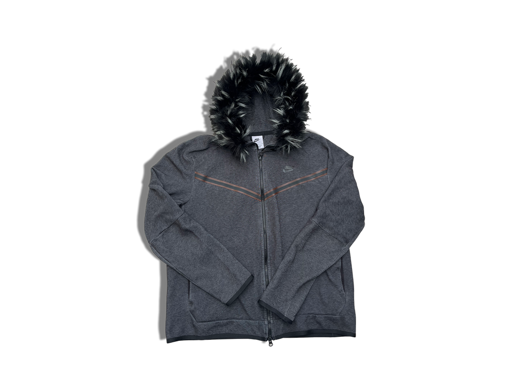 NIKE TECH FURRR "ANTRACHITE/BLACK"