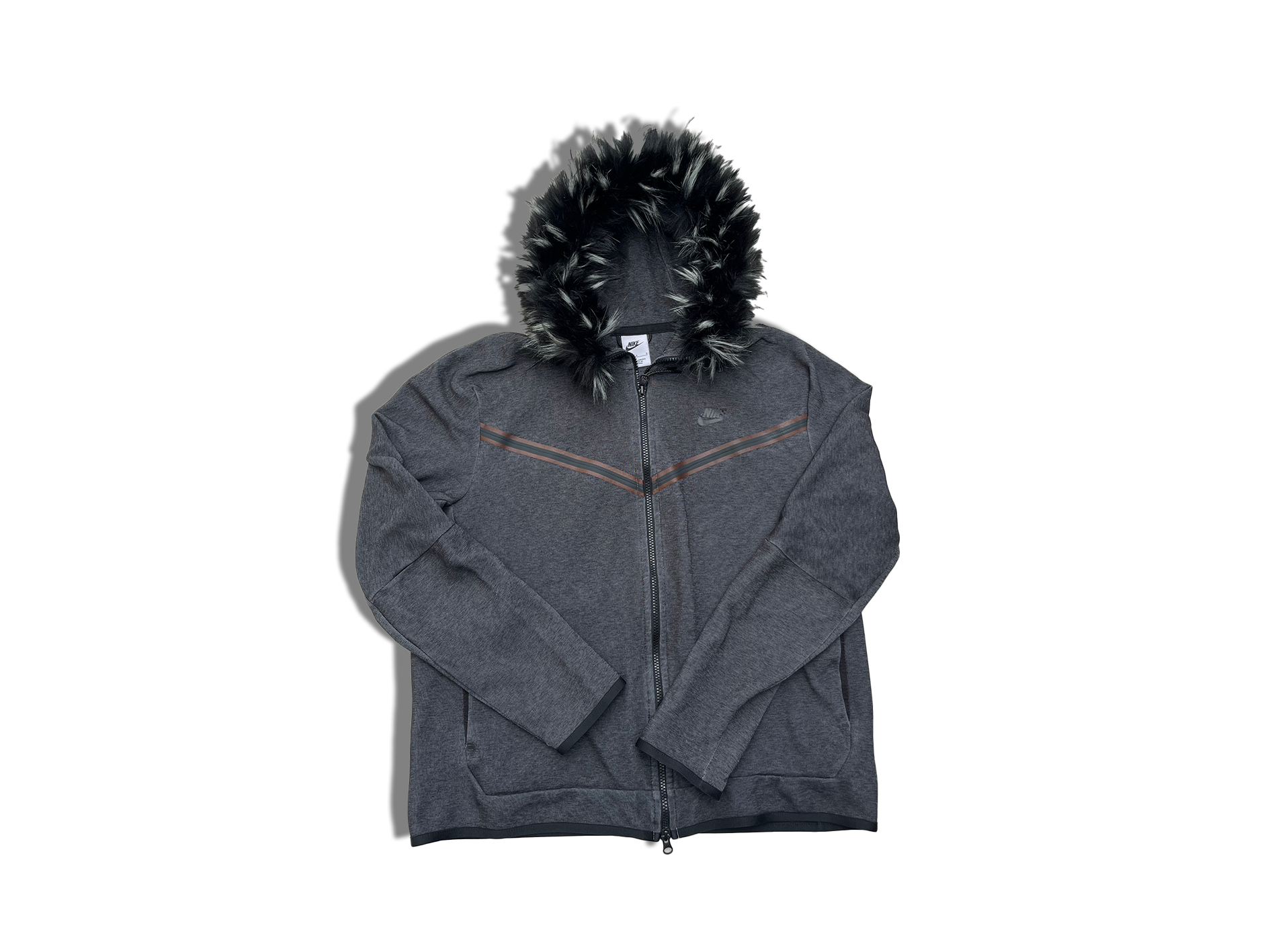 NIKE TECH FURRR "ANTRACHITE/BLACK"
