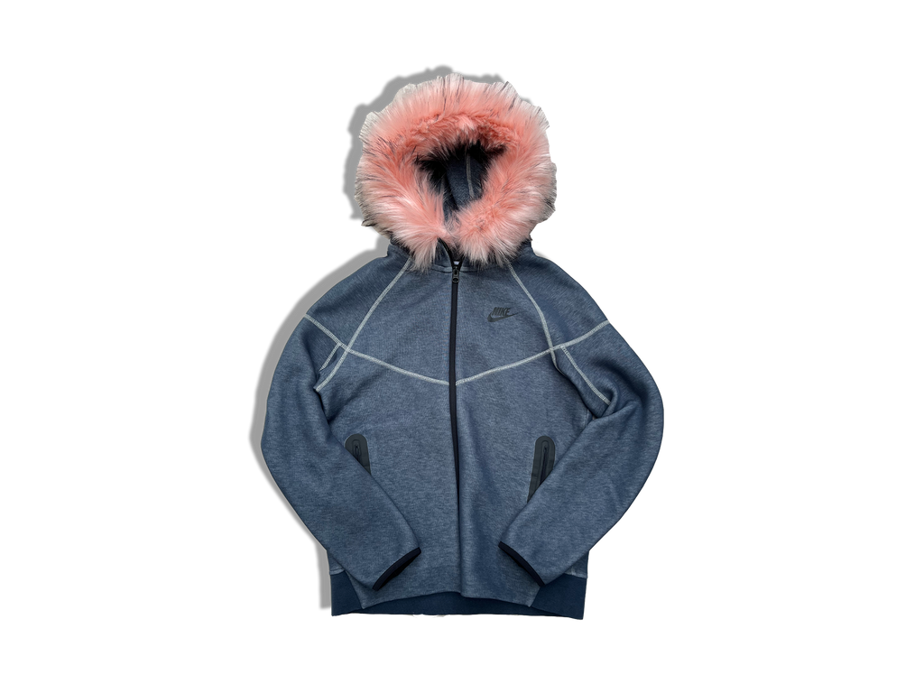 NIKE TECH FURRR "BLUE JEANS/PINK"