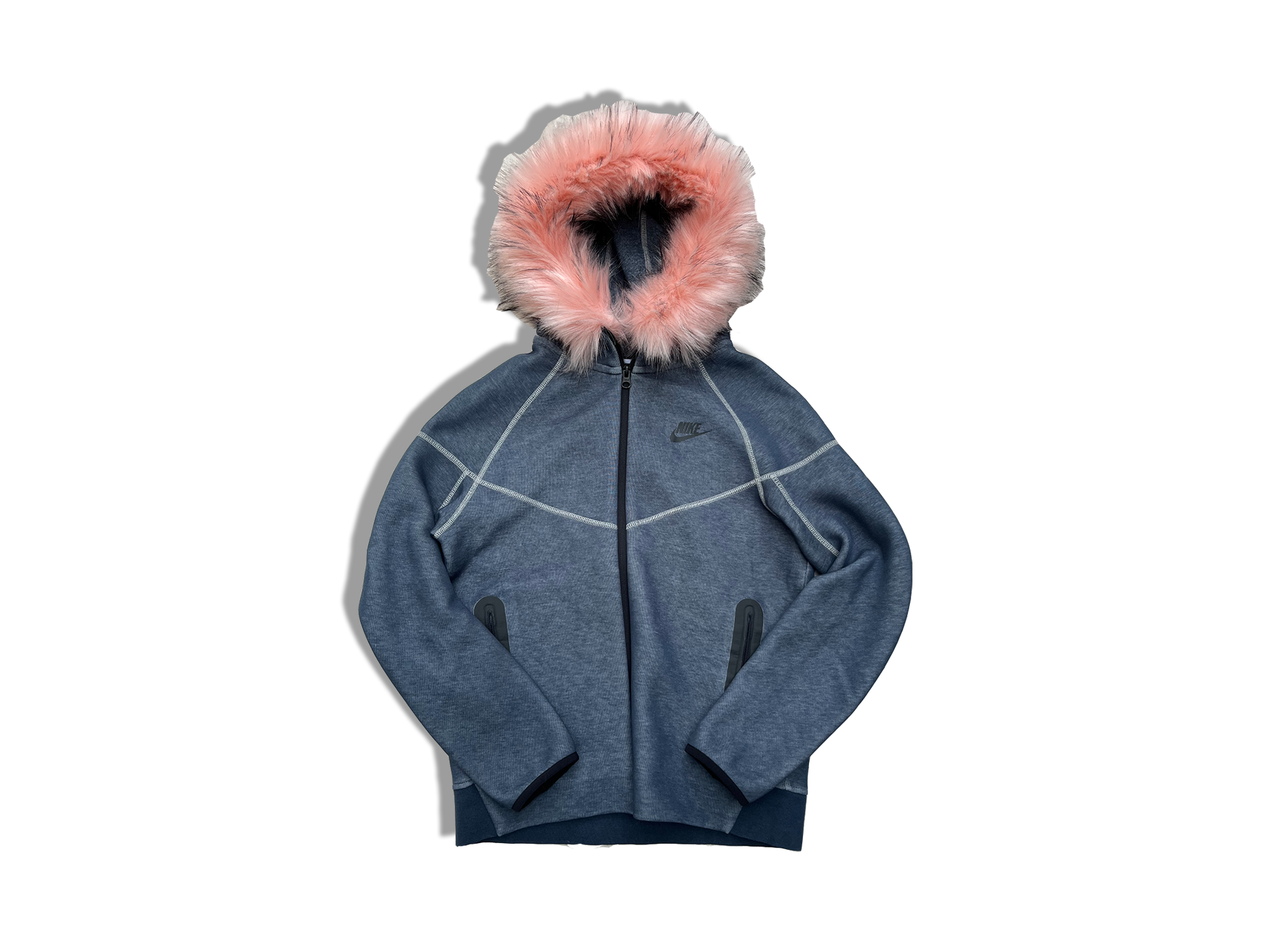 NIKE TECH FURRR "BLUE JEANS/PINK"