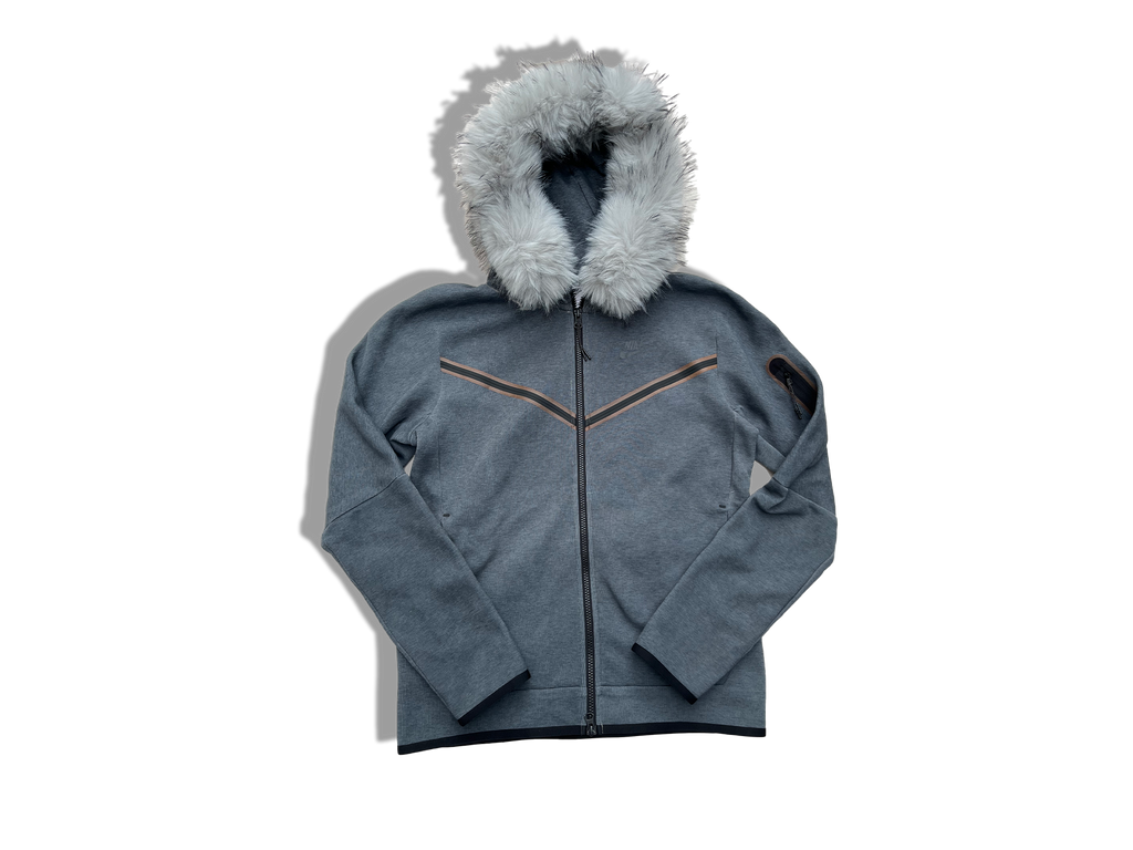 NIKE TECH FURRR "ANTRACHITE/GREY"