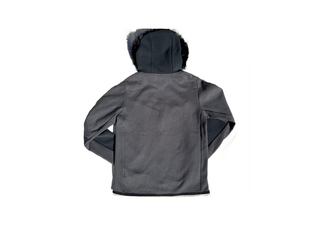 NIKE TECH FURRR "BLACK/GREY"