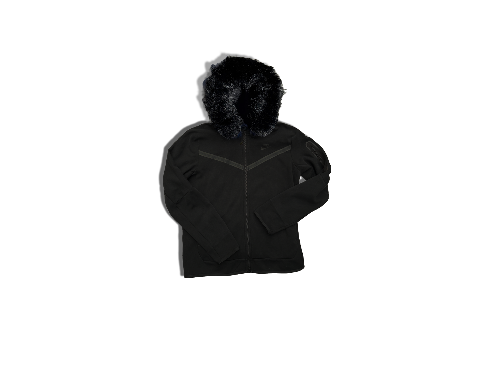NIKE TECH FURRR "TOTAL BLACK"